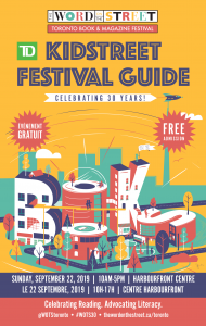 TD KidStreet Festival Guide Cover